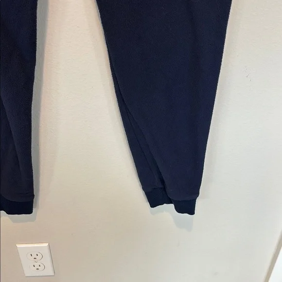 Patagonia Kids Micro D Blue and Gray Jogger Sweatpants - Picture 3 of 7